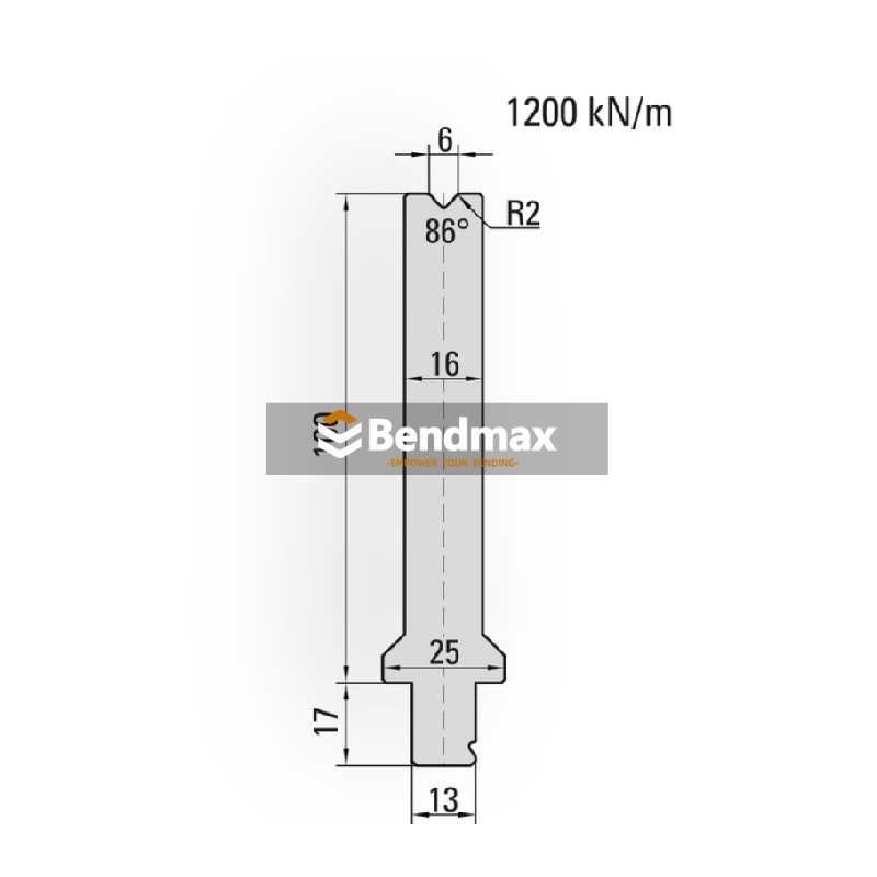 press brake tool- wila big single die 29321