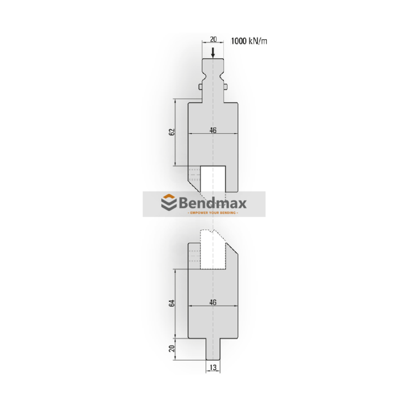 press brake tool- wila / trumpf/LVD offset Punch15050