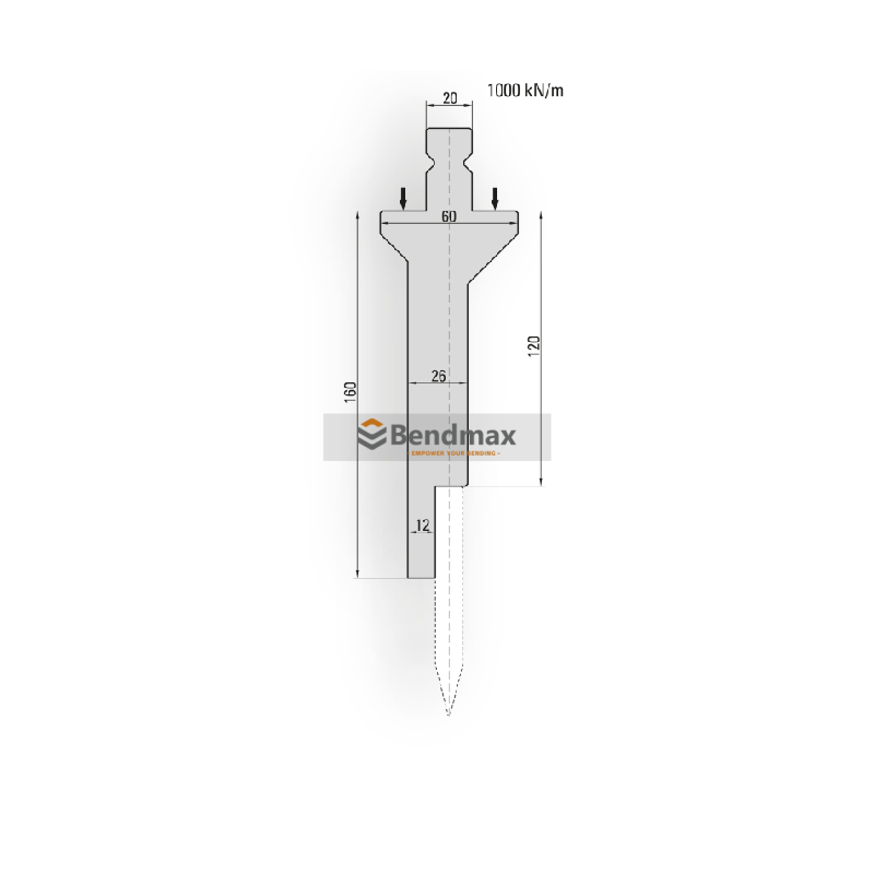 press brake  Holder for blades