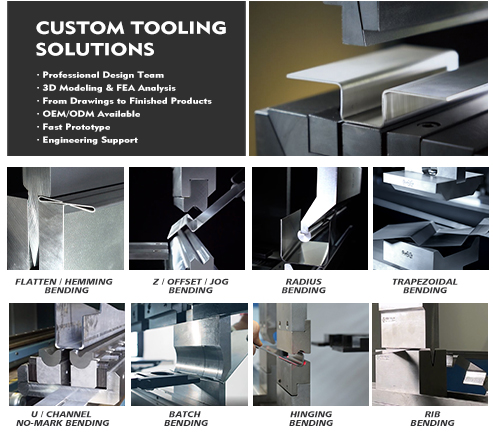 bendmax press brake Custom Tooling