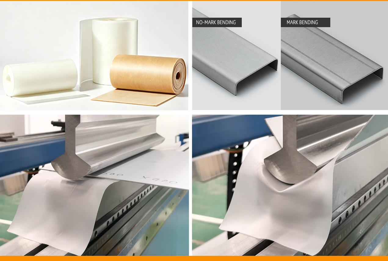 Bending Surface Comparison With & Without Protective Film